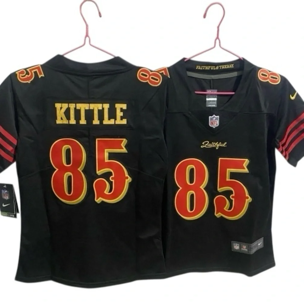 Kids San Francisco 49ers George Kittle NFL On Field Jersey